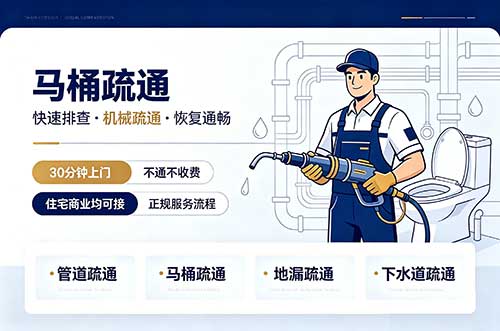 深圳马桶疏通