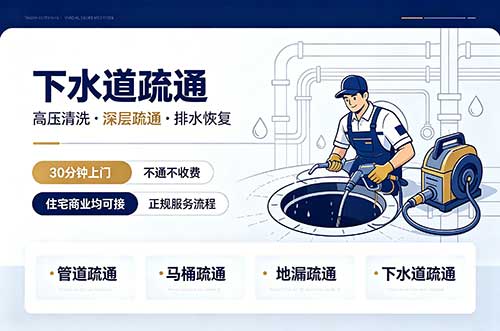 深圳下水道疏通