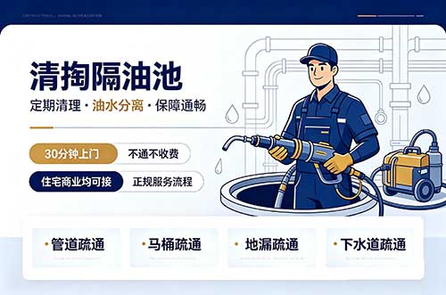 深圳清掏隔油池